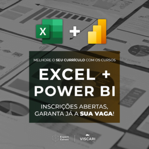 Cursos Excel e Power Bi