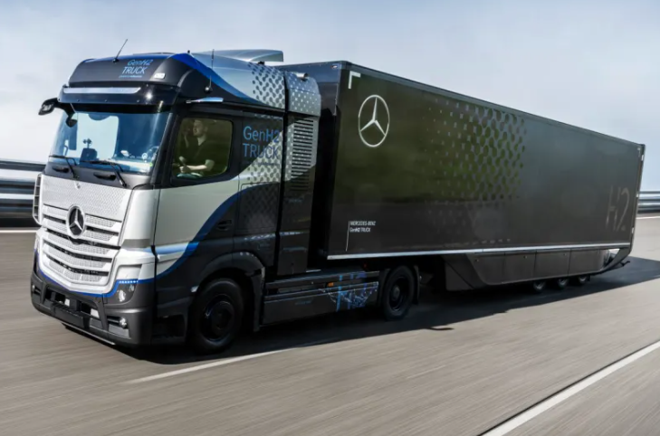 Mercedes-Benz começa a testar caminhão movido com células de combustível de hidrogênio